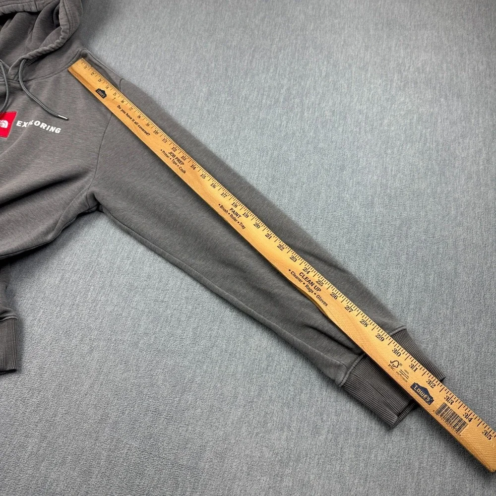 The‎ North Face Hoodie Mens XL Gray Never Stop Exploring Pullover Sweatshirt